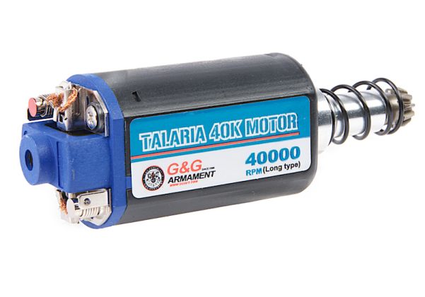 G&G Talaria 40K モーター - 長軸ブルー (40000 rpm)-AIRSOFT GOGO エアガン・サバゲー用品通販