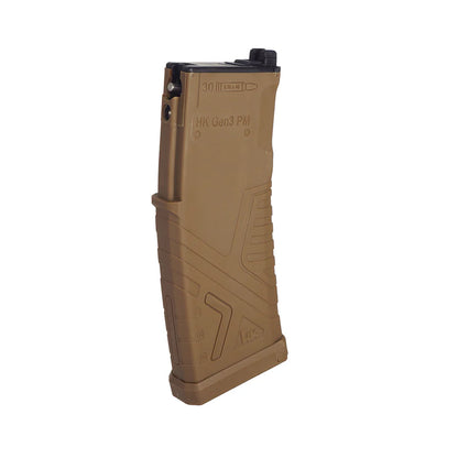 GHK 32発装填 HKスタイル ガスマガジン FDE（HK416 GBB用）（HK416A5-GAS-FDE）-AIRSOFT GOGO エアガン・サバゲー用品通販