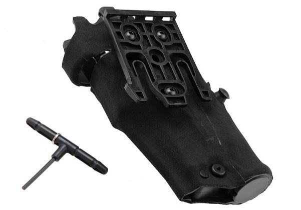 GK Tactical 63DOHolsters（G17/G18用、QLマウント付き） - ブラック-AIRSOFT GOGO エアガン・サバゲー用品通販