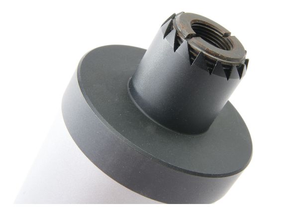 GK Tactical DTK パープルTNIK サイレンサー (14mm CCW / 24mm CW) - ブラック-AIRSOFT GOGO エアガン・サバゲー用品通販
