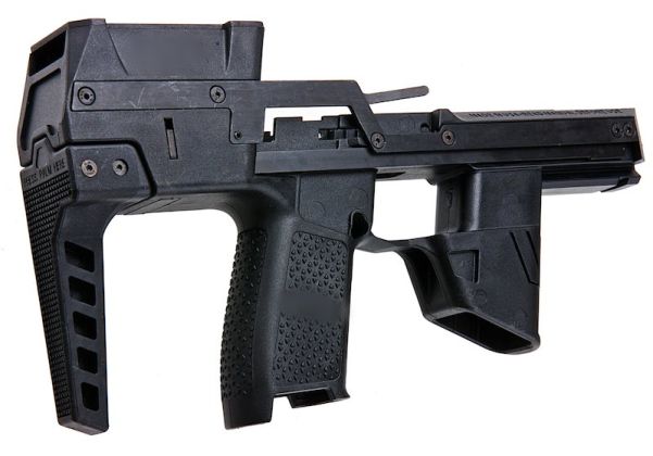 GK Tactical Flux MP17スタイル SIG P320 M17 / M18 GBBエアソフト用 - ブラック-AIRSOFT GOGO エアガン・サバゲー用品通販