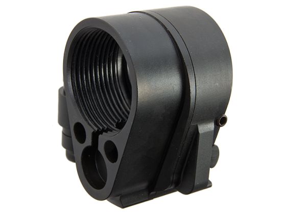 GK Tactical GEN3-M 折りたたみ式ストックアダプター（AR GBBR用） - ブラック-AIRSOFT GOGO エアガン・サバゲー用品通販