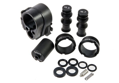 GK Tactical GEN3-M 折りたたみ式ストックアダプター（AR GBBR用） - ブラック-AIRSOFT GOGO エアガン・サバゲー用品通販