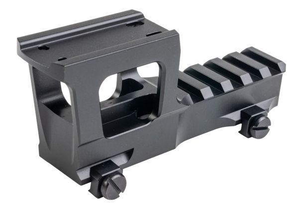 GK Tactical マイクロ NVG ハイライズマウント (T1 / T2 エアソフト 赤ドットサイト用) - ブラック-AIRSOFT GOGO エアガン・サバゲー用品通販