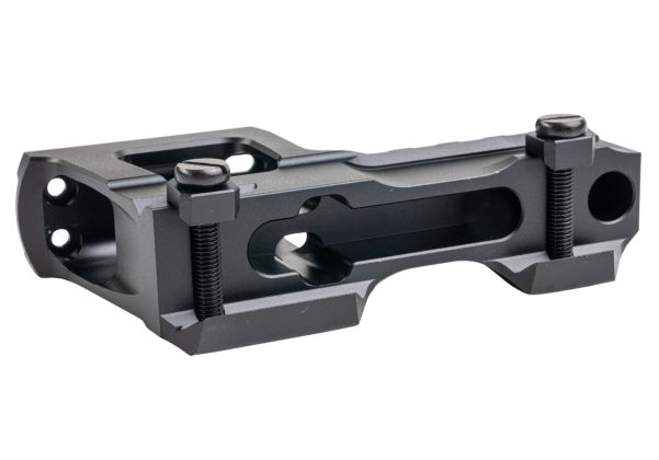 GK Tactical マイクロ NVG ハイライズマウント (T1 / T2 エアソフト 赤ドットサイト用) - ブラック-AIRSOFT GOGO エアガン・サバゲー用品通販