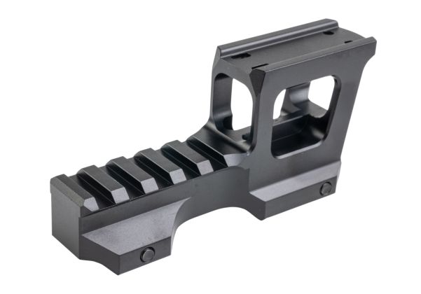GK Tactical マイクロ NVG ハイライズマウント (T1 / T2 エアソフト 赤ドットサイト用) - ブラック-AIRSOFT GOGO エアガン・サバゲー用品通販