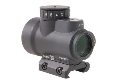 GK Tactical MROスタイル 赤ドットリフレックスサイト（GEIスーパープレシジョンMROシリーズ光学マウント付き） - ブラック-AIRSOFT GOGO エアガン・サバゲー用品通販