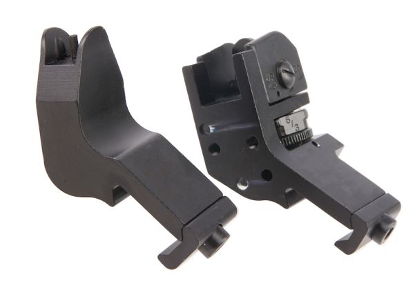 GK Tactical RTS-1 RTS-2 45度アイアンサイト - ブラック-AIRSOFT GOGO エアガン・サバゲー用品通販