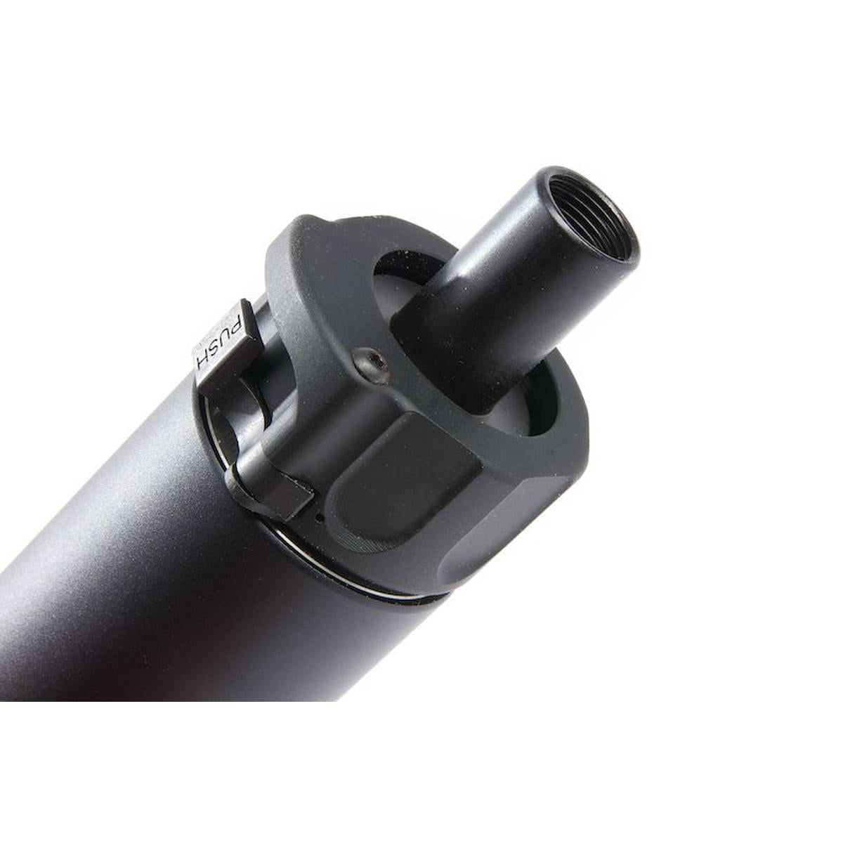 GK TACTICAL SOCOM46-MINI サイレンサー (UMAREX (KWA / VFC) MP7 AEG / GBB 用) - ブラック-AIRSOFT GOGO エアガン・サバゲー用品通販