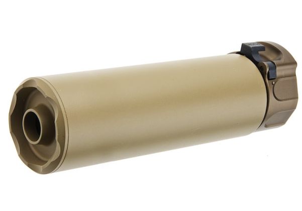GK Tactical SOCOM556 ミニ2 サプレッサー (14mm CCW) - タン-AIRSOFT GOGO エアガン・サバゲー用品通販