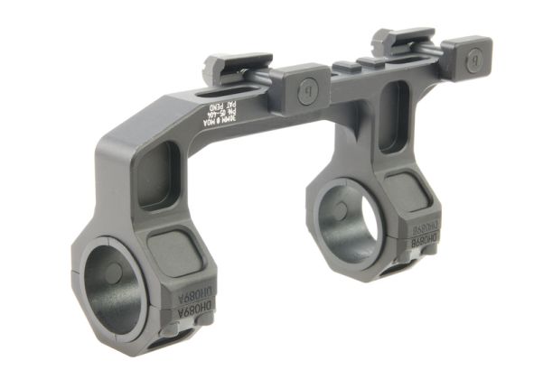 GK Tactical スーパープレシジョン GEIスタイル 高さ1.93インチ 30mm スコープリングマウント - ブラック-AIRSOFT GOGO エアガン・サバゲー用品通販