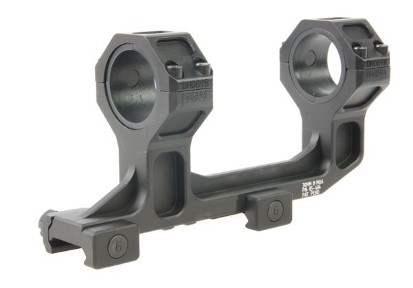 GK Tactical スーパープレシジョン GEIスタイル 高さ1.93インチ 30mm スコープリングマウント - ブラック-AIRSOFT GOGO エアガン・サバゲー用品通販
