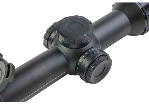 GK Tactical タンゴ 1-6x24 ライフルスコープ - ブラック-AIRSOFT GOGO エアガン・サバゲー用品通販