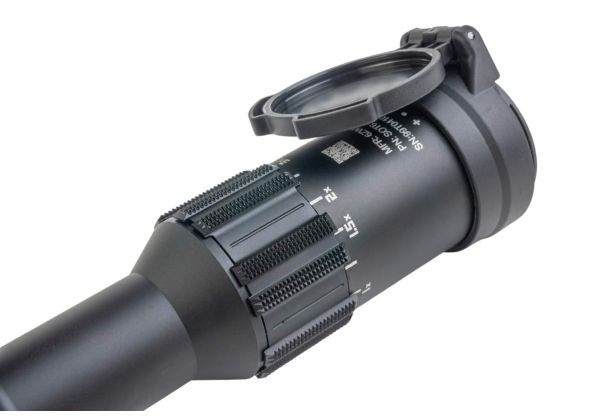 GK Tactical タンゴ 1-6x24 ライフルスコープ - ブラック-AIRSOFT GOGO エアガン・サバゲー用品通販