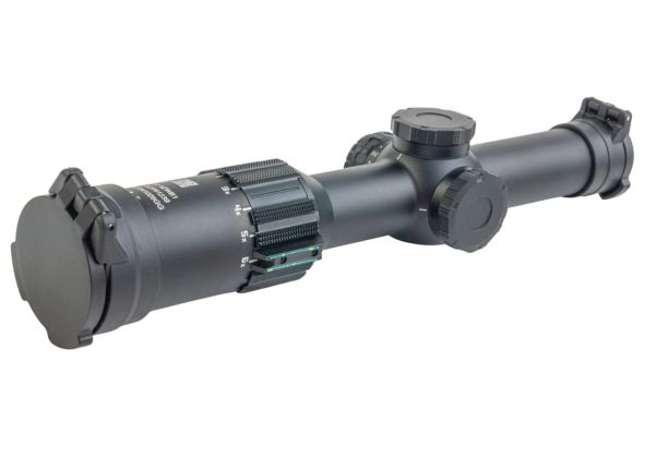 GK Tactical タンゴ 1-6x24 ライフルスコープ - ブラック-AIRSOFT GOGO エアガン・サバゲー用品通販