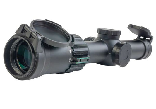 GK Tactical タンゴ 1-6x24 ライフルスコープ - ブラック-AIRSOFT GOGO エアガン・サバゲー用品通販