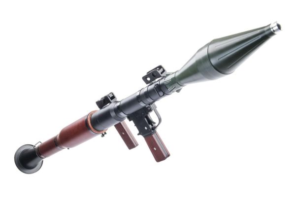 GK TacticalRPG-7リアルウッド40mmロケット/ガスグレネードランチャー-AIRSOFT GOGO エアガン・サバゲー用品通販