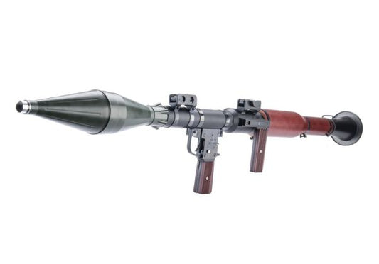 GK TacticalRPG-7リアルウッド40mmロケット/ガスグレネードランチャー-AIRSOFT GOGO エアガン・サバゲー用品通販