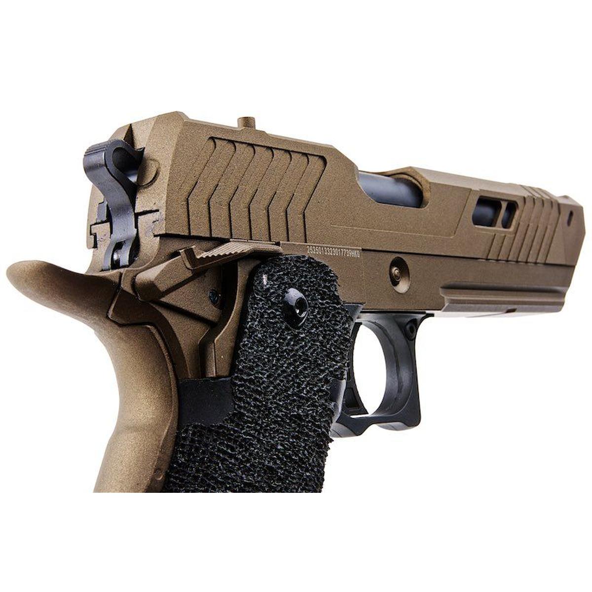 GOLDEN EAGLE 2011 TTI ジョン ウィック 4 サンド バイパー スタイル GBB エアソフト ピストル (3355)-AIRSOFT GOGO エアガン・サバゲー用品通販