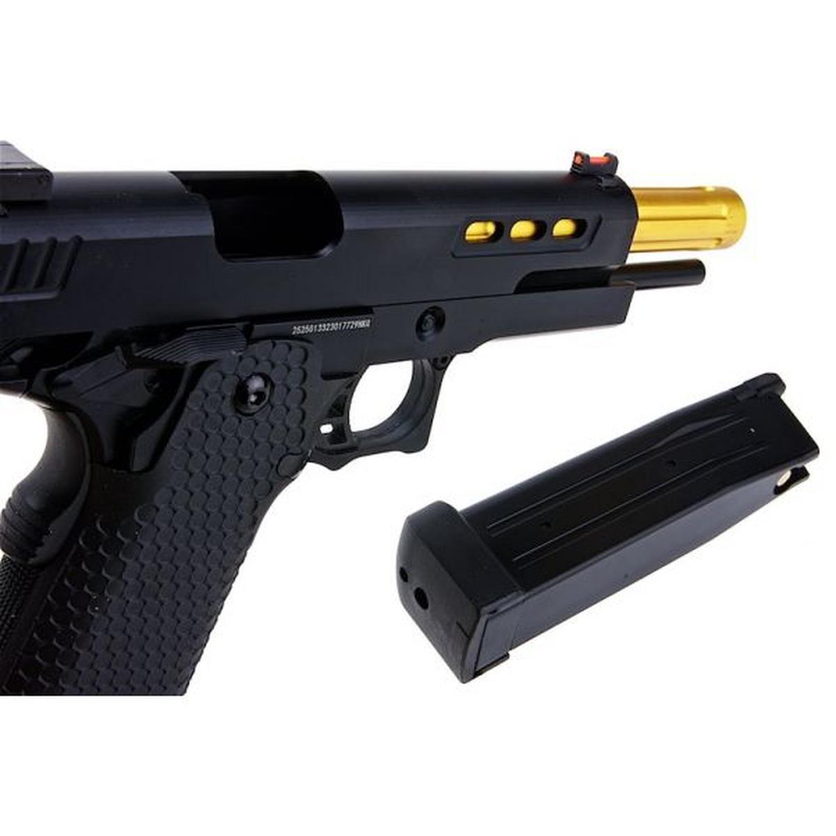 GOLDEN EAGLE HI CAPA 5.1 GBB エアソフトピストル (CNC アルミニウム スライド)(3332)-AIRSOFT GOGO エアガン・サバゲー用品通販