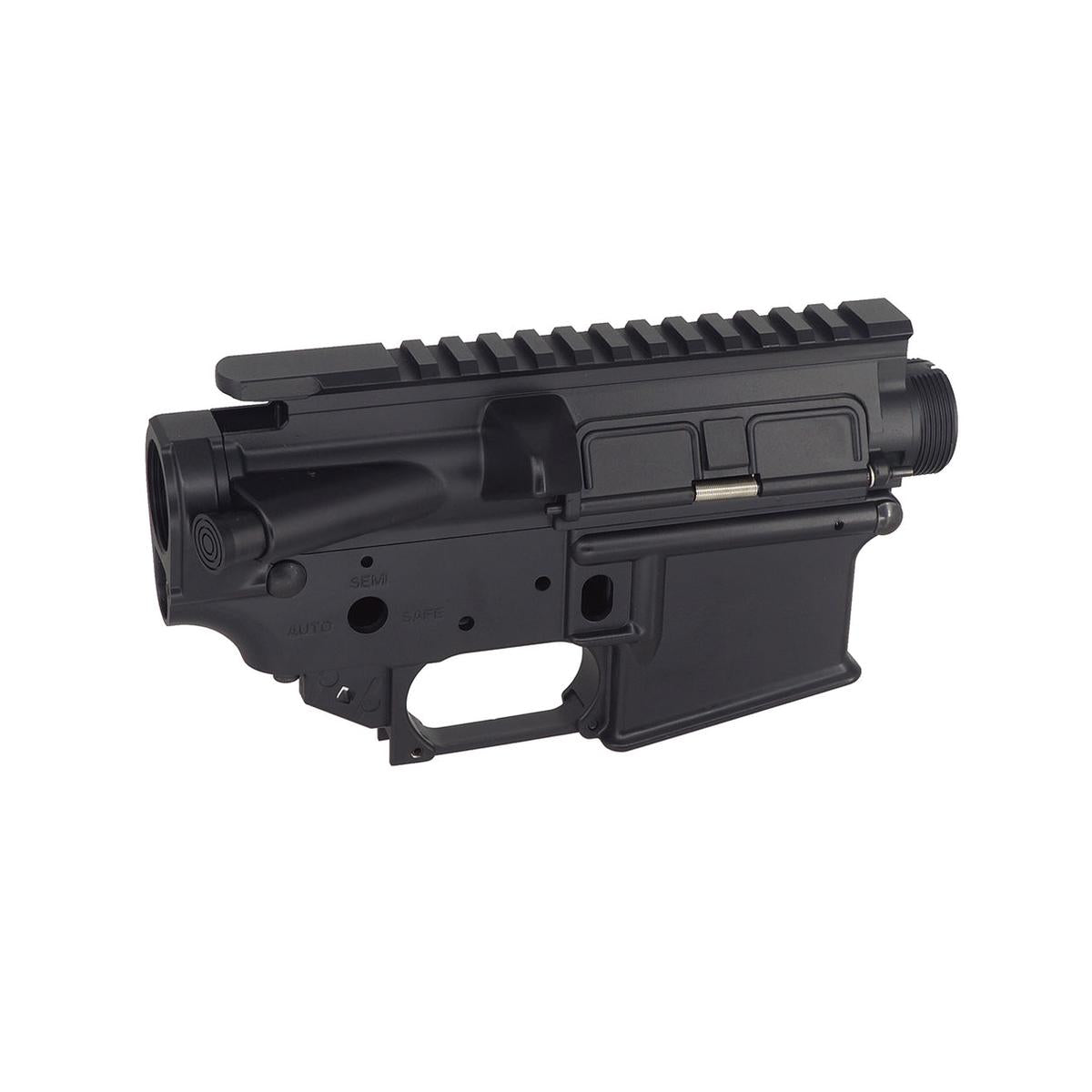Golden Eagle M4 GBB エアソフトガン用メタルレシーバー (GE-MC-71) - ブラック-AIRSOFT GOGO エアガン・サバゲー用品通販