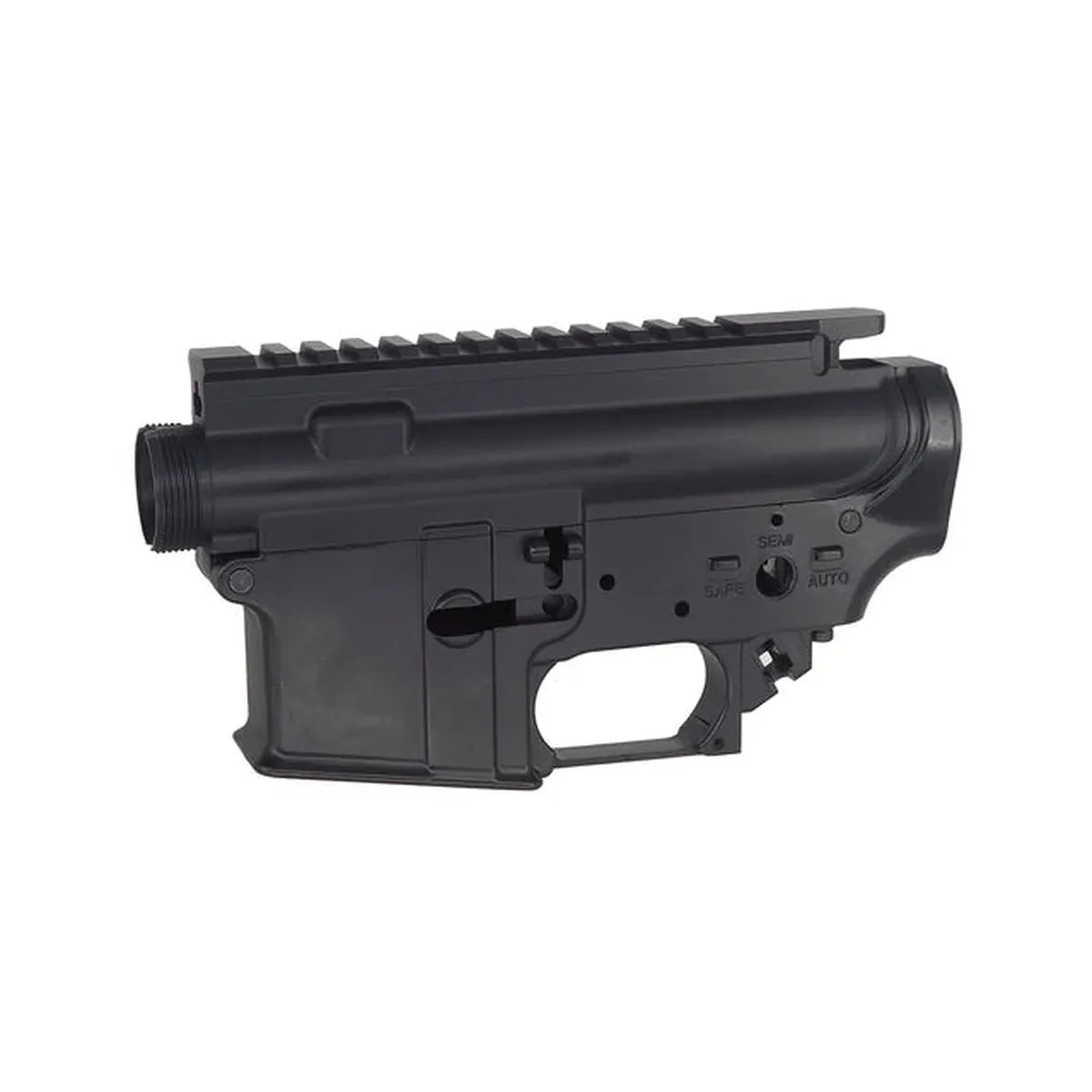 Golden Eagle M4 GBB エアソフトガン用メタルレシーバー (GE-MC-71) - ブラック-AIRSOFT GOGO エアガン・サバゲー用品通販