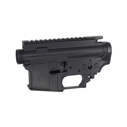 Golden Eagle M4 GBB エアソフトガン用メタルレシーバー (GE-MC-71) - ブラック-AIRSOFT GOGO エアガン・サバゲー用品通販