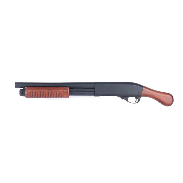 Golden Eagle M870 ソードオフ ポンプアクション ガスショットガン (GE-8877RW)-AIRSOFT GOGO エアガン・サバゲー用品通販