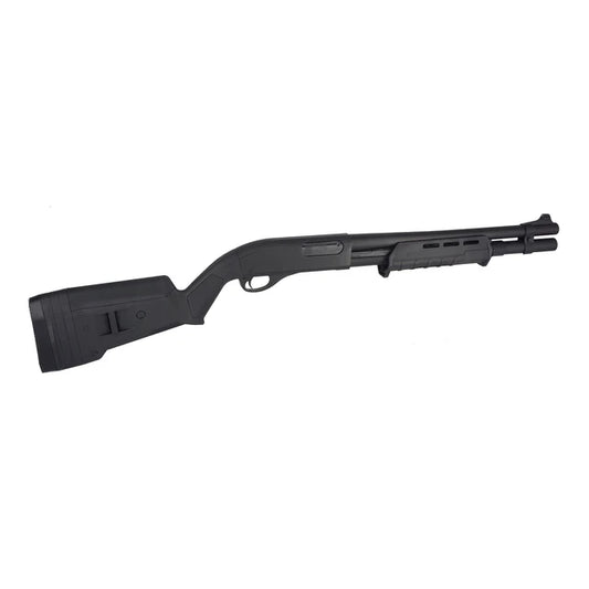 Golden Eagle MOE M870 ポンプアクションガスショットガン (GE-8886) - ブラック-AIRSOFT GOGO エアガン・サバゲー用品通販