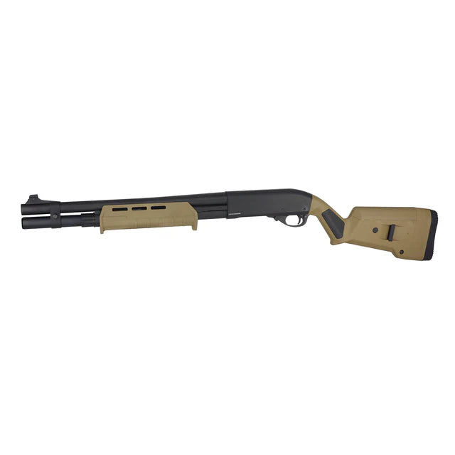 Golden Eagle MOE M870 ポンプアクションガスショットガン (GE-8886) - タン/黄褐-AIRSOFT GOGO エアガン・サバゲー用品通販