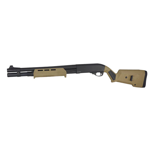 Golden Eagle MOE M870 ポンプアクションガスショットガン (GE-8886) - タン/黄褐-AIRSOFT GOGO エアガン・サバゲー用品通販
