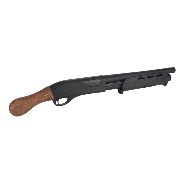 Golden Eagle リアルウッド MOE M870 ポンプアクション ガスショットガン (GE-8887RW)-AIRSOFT GOGO エアガン・サバゲー用品通販