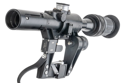 G&P SD 4x24 SVD ドラグノフ ライフルスコープ（サイドレイルマウント付き）-AIRSOFT GOGO エアガン・サバゲー用品通販