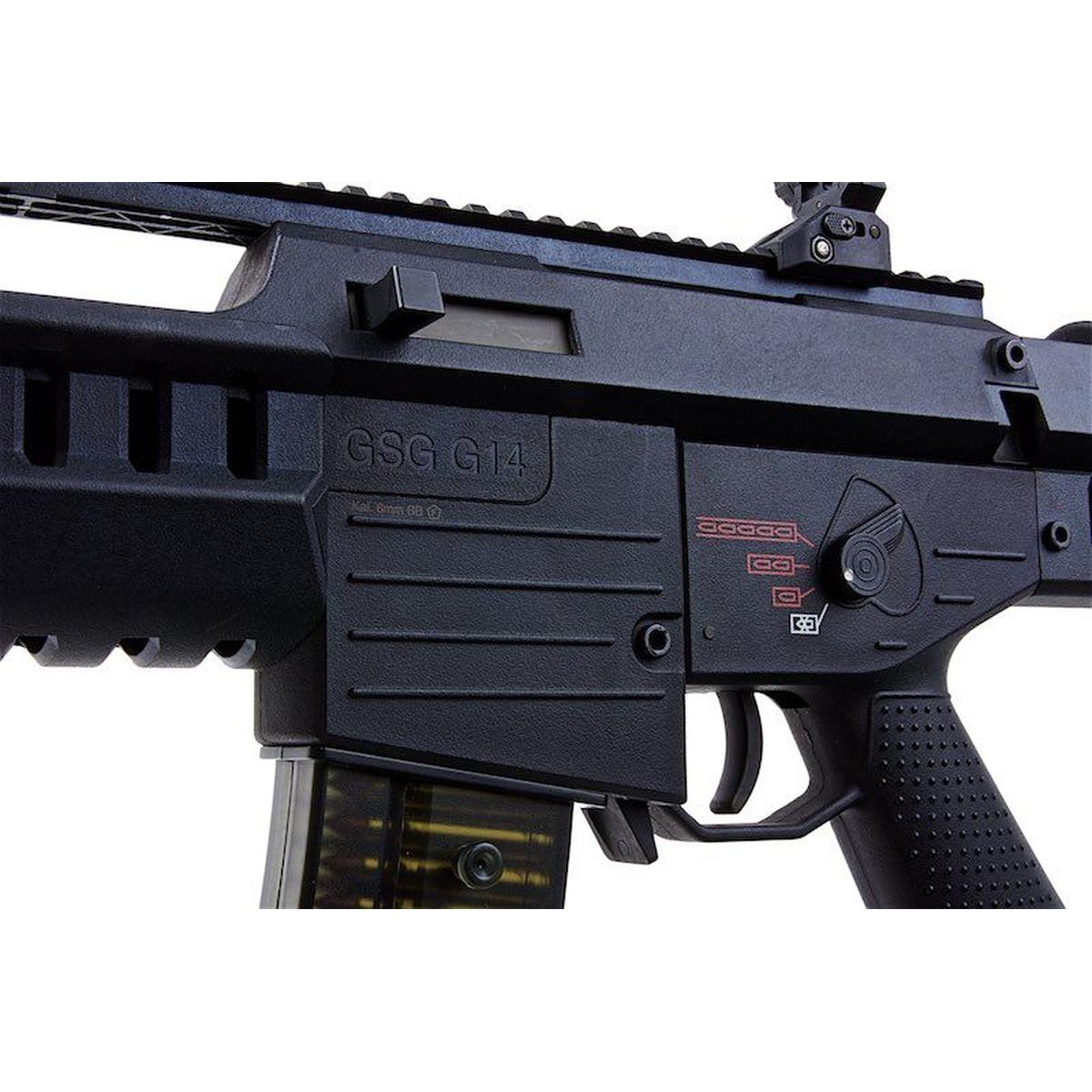 GSG タクティカル G14 カービン電動ブローバック AEG - ブラック (ARES 製)-AIRSOFT GOGO エアガン・サバゲー用品通販