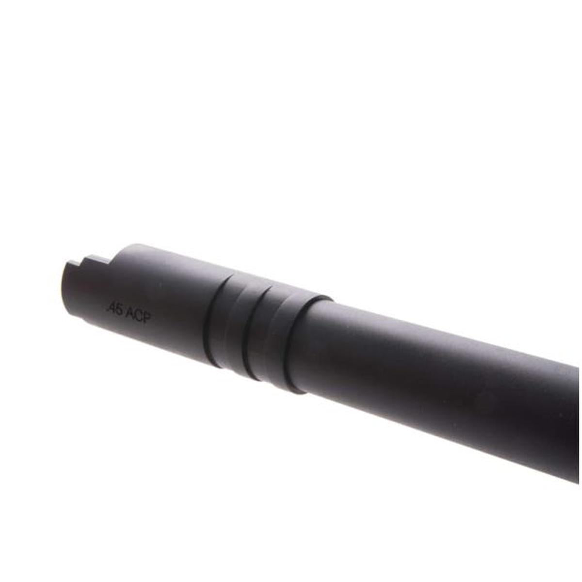 Guarder 2ウェイ スチールアウターバレル 東京マルイ / KJワークス ハイキャパ 5.1 GBB ピストル用 - ブラック-AIRSOFT GOGO エアガン・サバゲー用品通販