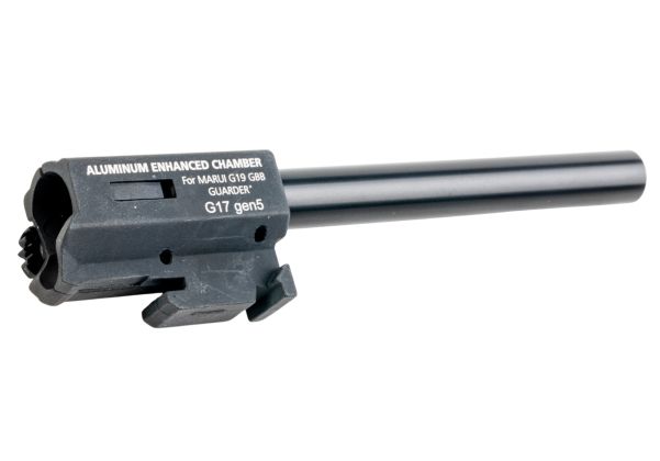 Guarder 6.02 エコノミーバージョン インナーバレル（チャンバーセット付き）Tokyo Marui G17 Gen5 MOS GBB用（G45アウターバレル用87mm）-AIRSOFT GOGO エアガン・サバゲー用品通販