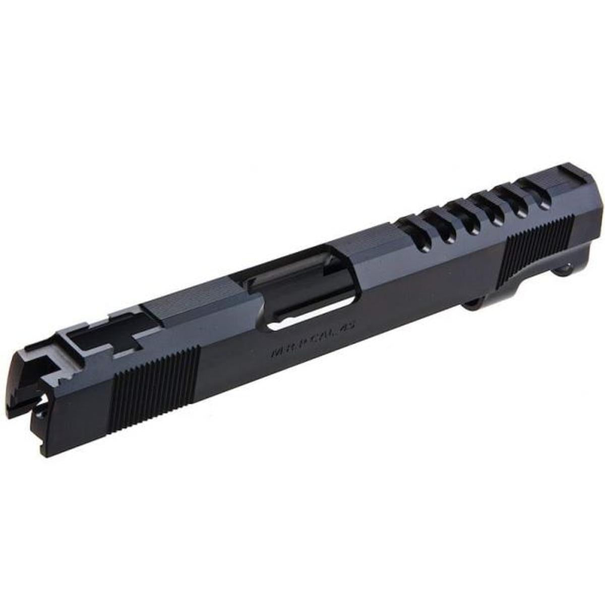 GUARDER 東京マルイ ハイキャパ 5.1 ゴールド マッチ スライド 軽量ノズルハウジング付き (スチール CNC、OPS、BK)-AIRSOFT GOGO エアガン・サバゲー用品通販