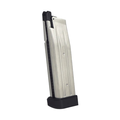 Guarder 軽量アルミ製 31連ガスマガジン マルイ ハイキャパ 5.1 (CAPA-68) 用 - 銀(ぎん)-AIRSOFT GOGO エアガン・サバゲー用品通販