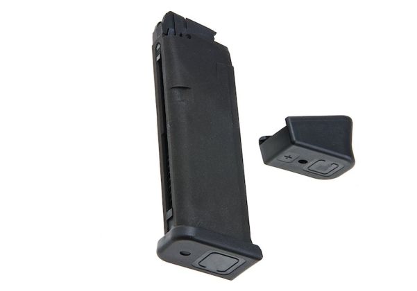Guarder 軽量マガジンキット Tokyo Marui G19 / 26 GBB エアソフトガン用 - ブラック-AIRSOFT GOGO エアガン・サバゲー用品通販