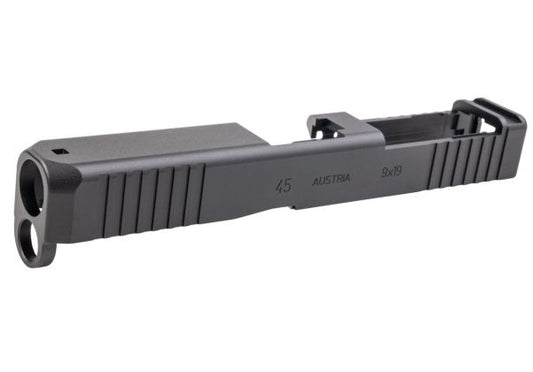Guarder G45 Gen5スタイルGBBスライド（Tokyo Marui G17 Gen5 MOS GBB用）（CNCアルミニウム / アルミ、ブラック）-AIRSOFT GOGO エアガン・サバゲー用品通販