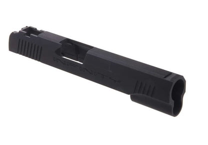 Guarder Infinity アルミ製カスタムGBBスライド Tokyo Marui ハイキャパ 5.1 GBB ピストル用 - ブラック-AIRSOFT GOGO エアガン・サバゲー用品通販