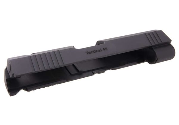 Guarder OPS アルミGBBスライド Tokyo Marui ハイキャパ 4.3 GBB ピストル用 - ブラック-AIRSOFT GOGO エアガン・サバゲー用品通販