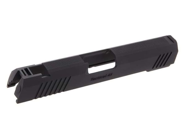 Guarder OPS アルミGBBスライド Tokyo Marui ハイキャパ 4.3 GBB ピストル用 - ブラック-AIRSOFT GOGO エアガン・サバゲー用品通販