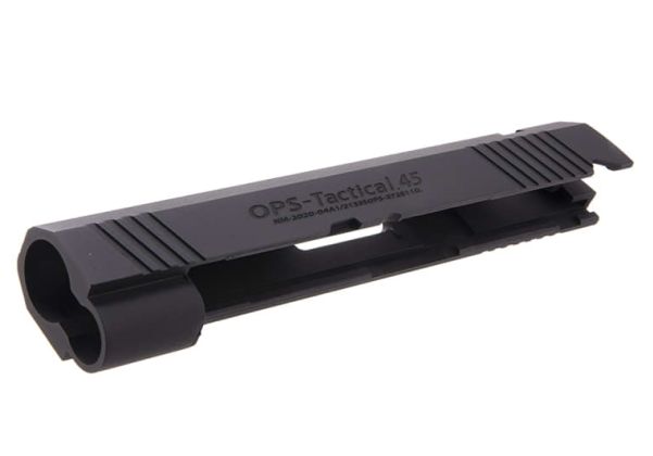 Guarder OPS アルミGBBスライド Tokyo Marui ハイキャパ 4.3 GBB ピストル用 - ブラック-AIRSOFT GOGO エアガン・サバゲー用品通販