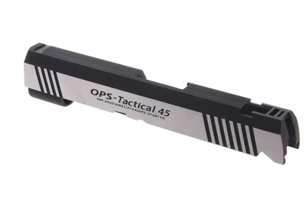 Guarder OPS アルミGBBスライド Tokyo Marui ハイキャパ 4.3 GBB ピストル用 - ツートンカラー-AIRSOFT GOGO エアガン・サバゲー用品通販