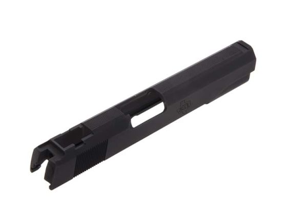 Guarder STI アルミGBBスライド Tokyo Marui ハイキャパ 5.1 GBB ピストル用 - ブラック-AIRSOFT GOGO エアガン・サバゲー用品通販