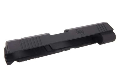 Guarder STI Night Hawk アルミGBBスライド Tokyo Marui ハイキャパ 4.3 GBB ピストル用 - ブラック-AIRSOFT GOGO エアガン・サバゲー用品通販