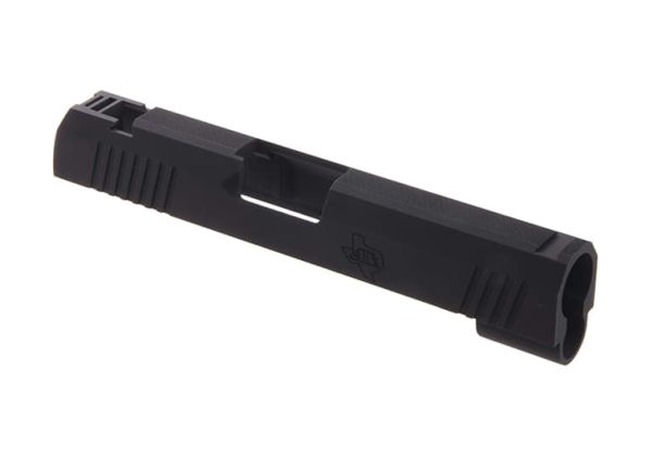 Guarder STI Night Hawk アルミGBBスライド Tokyo Marui ハイキャパ 4.3 GBB ピストル用 - ブラック-AIRSOFT GOGO エアガン・サバゲー用品通販