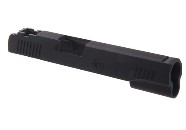 Guarder STI製アルミカスタムGBBスライド（Tokyo Marui ハイキャパ5.1 GBBピストル用） - ブラック-AIRSOFT GOGO エアガン・サバゲー用品通販