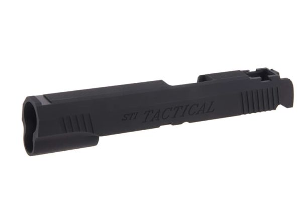 Guarder STI製アルミカスタムGBBスライド（Tokyo Marui ハイキャパ5.1 GBBピストル用） - ブラック-AIRSOFT GOGO エアガン・サバゲー用品通販